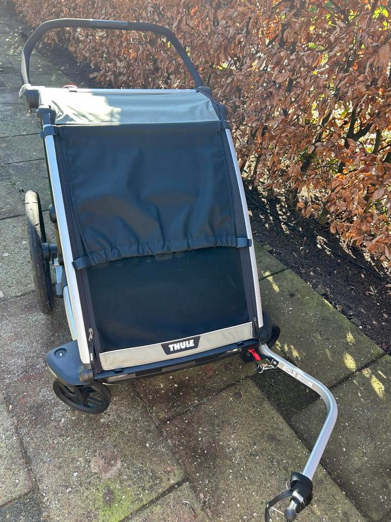 Thule Chariot lite 2 fietskar, zo goed als nieuw!, Ophalen, Zo goed als nieuw, Kinderkar, 40 tot 60 kg