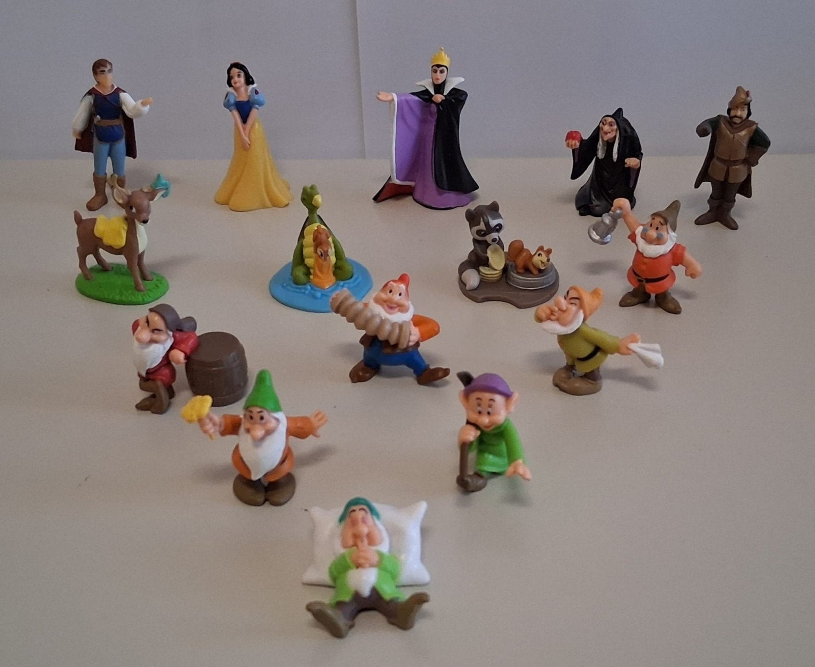 complete set Disney Sneeuwwitje figuren AH, Ophalen of Verzenden