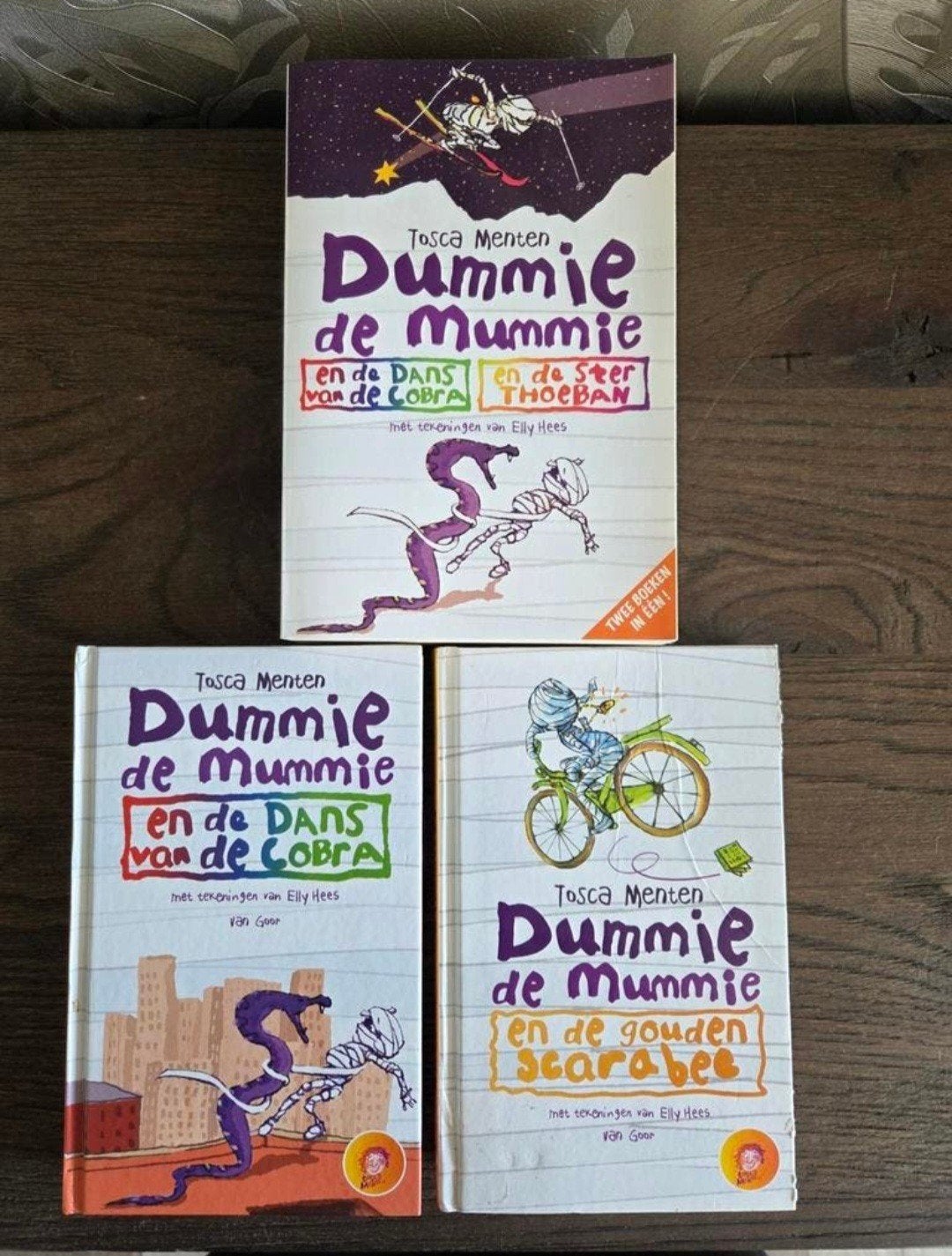 Boeken Dummie de Mummie, Ophalen of Verzenden, Gelezen, Tosca Menten, Verhalen
