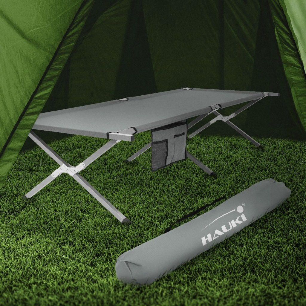 HAUKI Campingbed 210x83x46 cm tot 150 kg, Ophalen, Nieuw