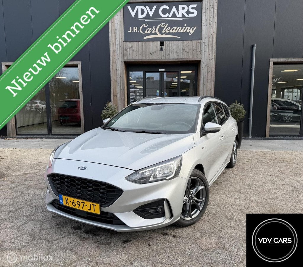 Ford Focus Wagon 1.0 EcoBoost Hybrid ST Line |Clima | Cruise, Gebruikt, Origineel Nederlands, 19 km/l, 999 cc