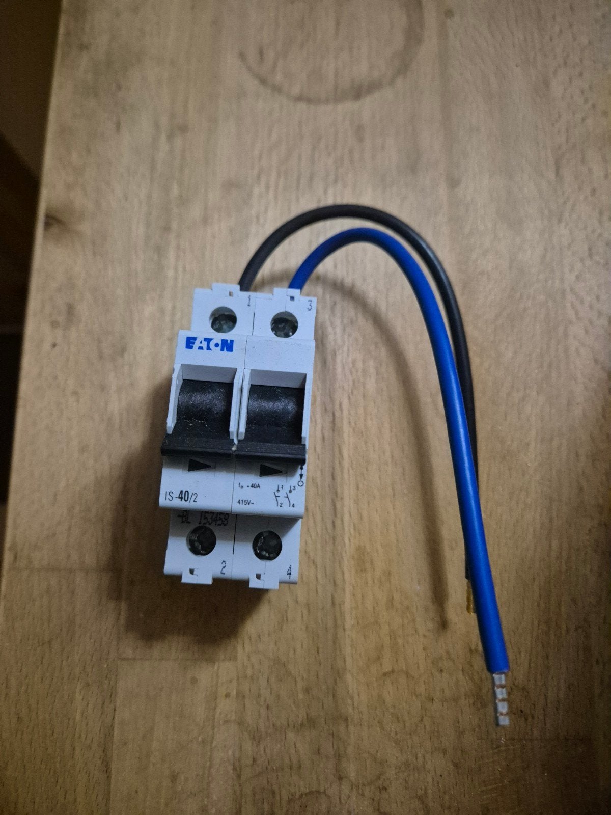 Eaton IS-40/2 hoofdschakelaar 40A 2-polig, Ophalen, Gebruikt, Eaton, Schakelaar