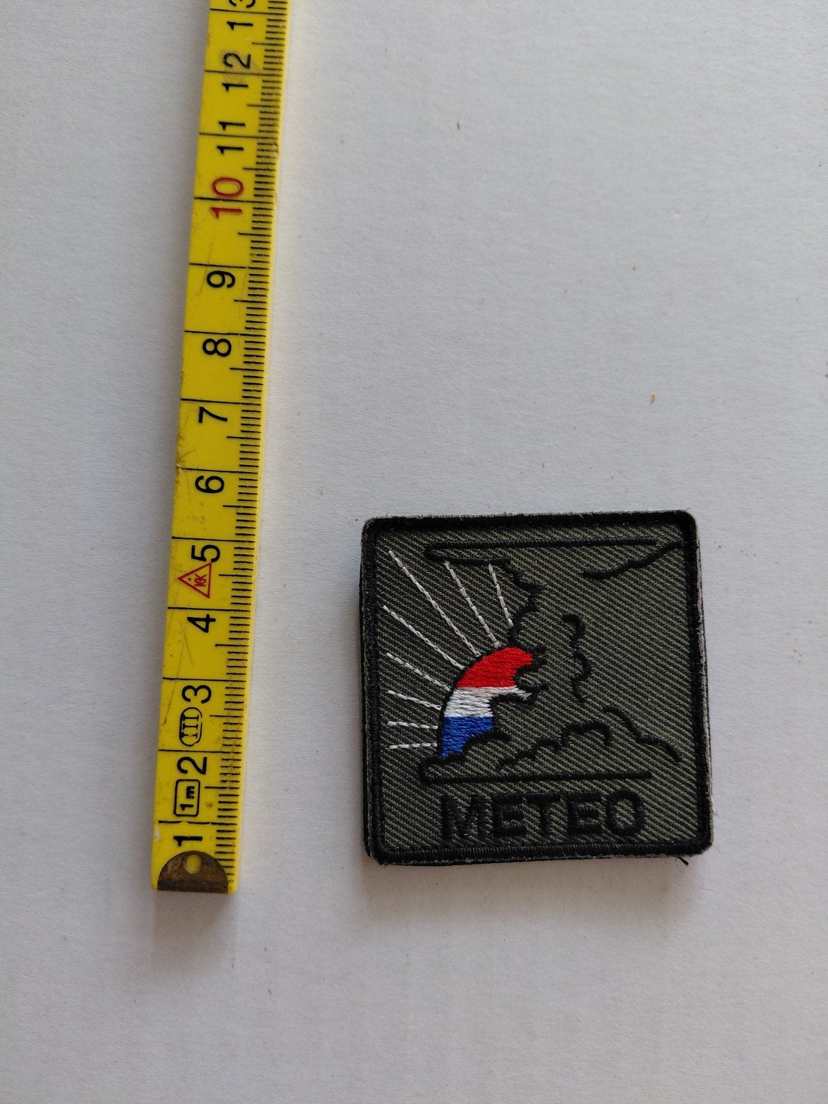 Militair Meteo Embleem - Nederlandse Krijgsmacht, Ophalen of Verzenden, Landmacht, Nederland, Embleem of Badge