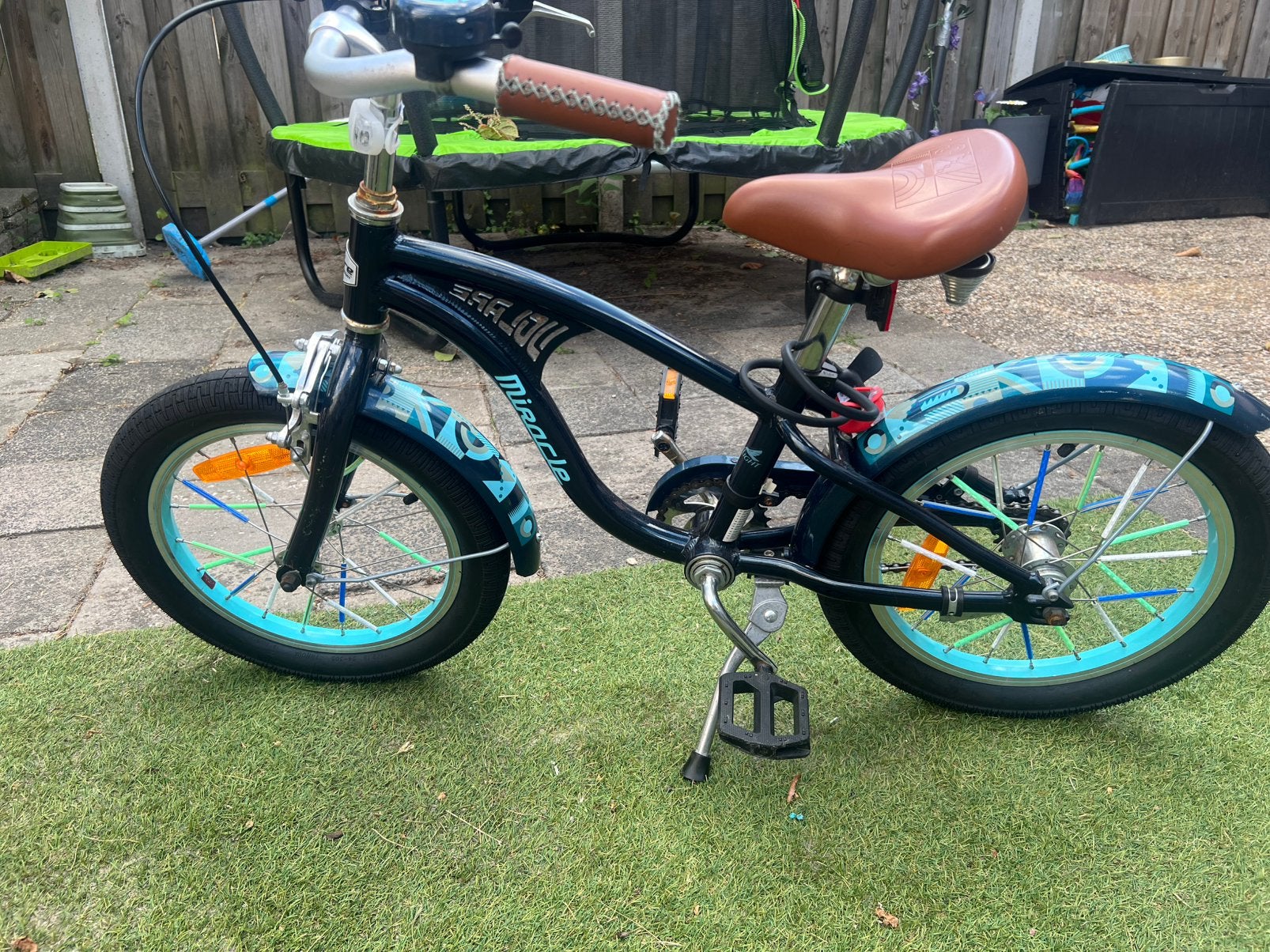 Mooi kinderfiets 16 inch, Fietsen en Brommers, Ophalen, Zo goed als nieuw, 16 tot 20 inch