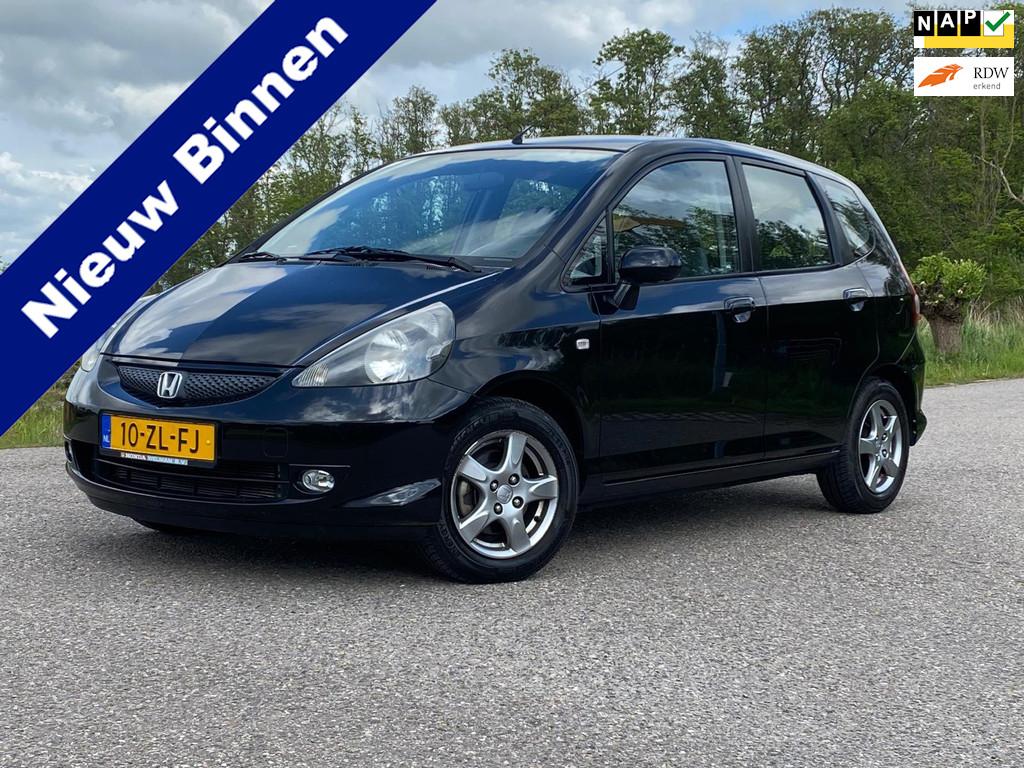 Honda Jazz 1.2 S 5DRS Airco LMV NAP Stuurbekrachtiging Goed, Auto's, Honda, Voorwielaandrijving, 450 kg, Zwart, 4 cilinders