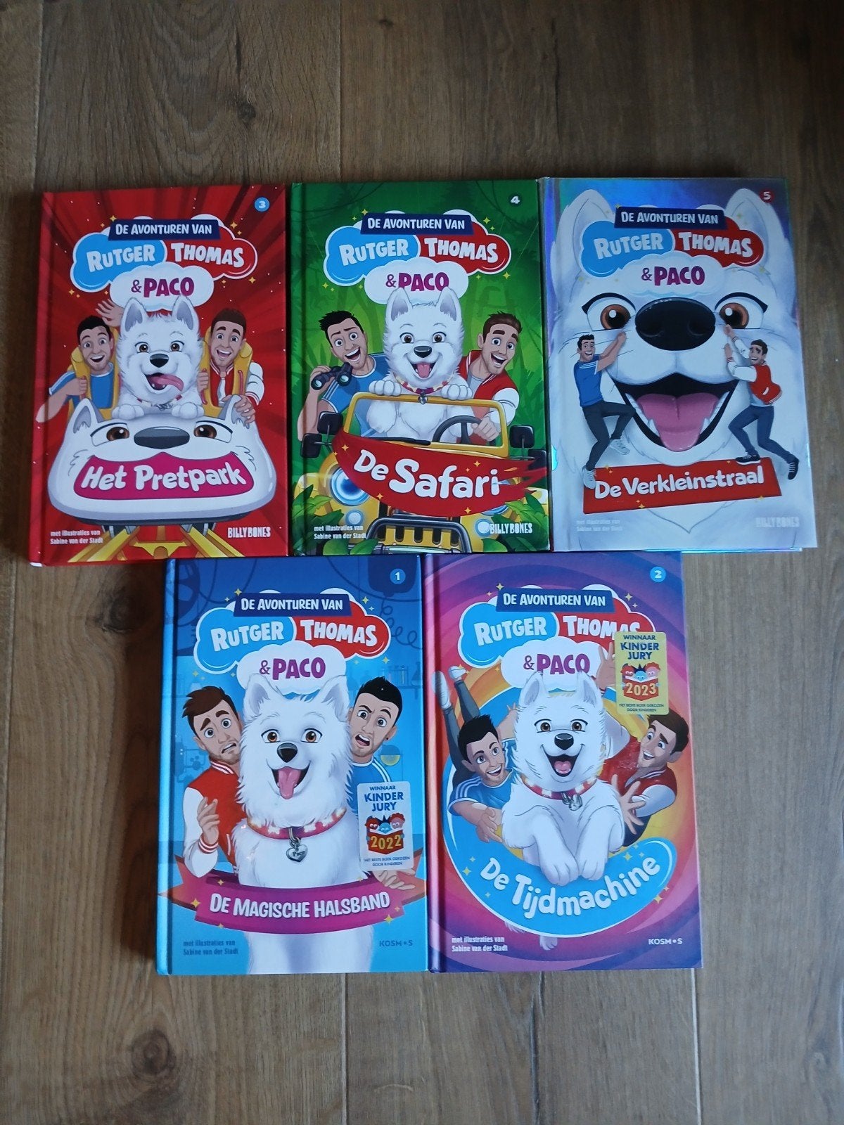 Rutger, Thomas en Paco boeken, Ophalen, Zo goed als nieuw, Billy Bones, Fictie algemeen