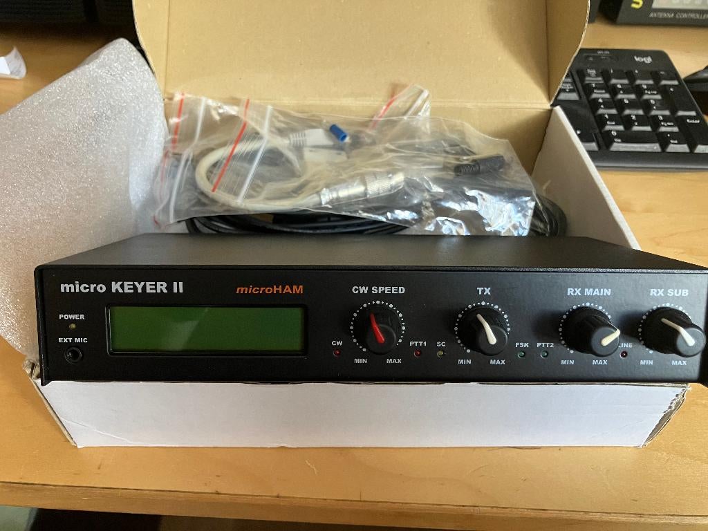 Microham Keyer 2, Ophalen of Verzenden, Zo goed als nieuw, Zender en Ontvanger