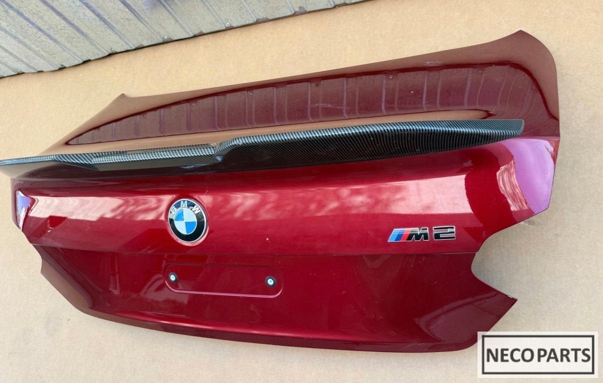 BMW M2 G87 ACHTERKLEP ORIGINEEL COMPLEET ALLES LEVERBAAR!!!, Gebruikt, -, Ophalen of Verzenden, Achter