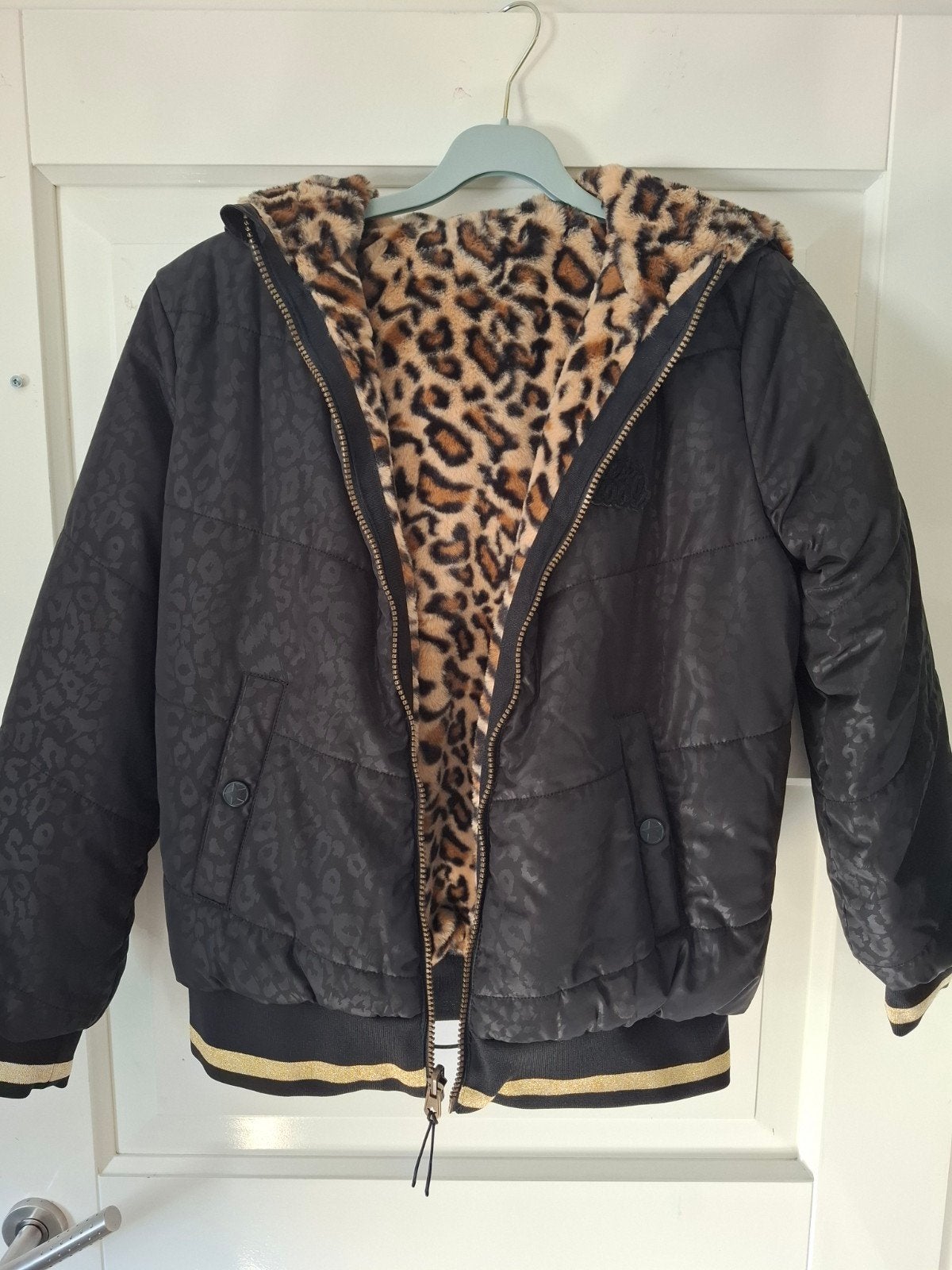 We Fashion winterjas 2 zijdig te dragen mt 146/152, Jongen of Meisje, Nieuw, Ophalen of Verzenden, WE Fashion