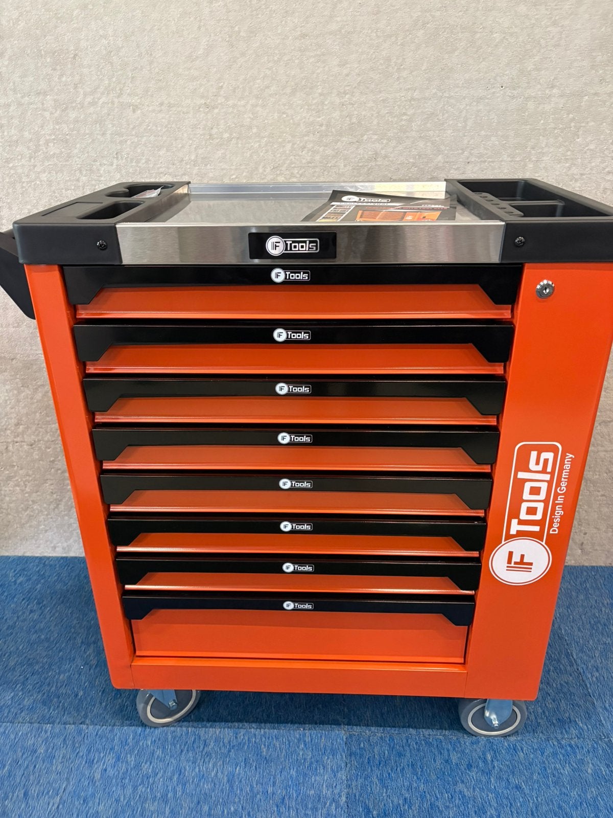 Nieuwe F tools 8 lades volledig gevulde gereedschapwagens, Auto diversen, Ophalen, Massakassa, Nieuw, F tools