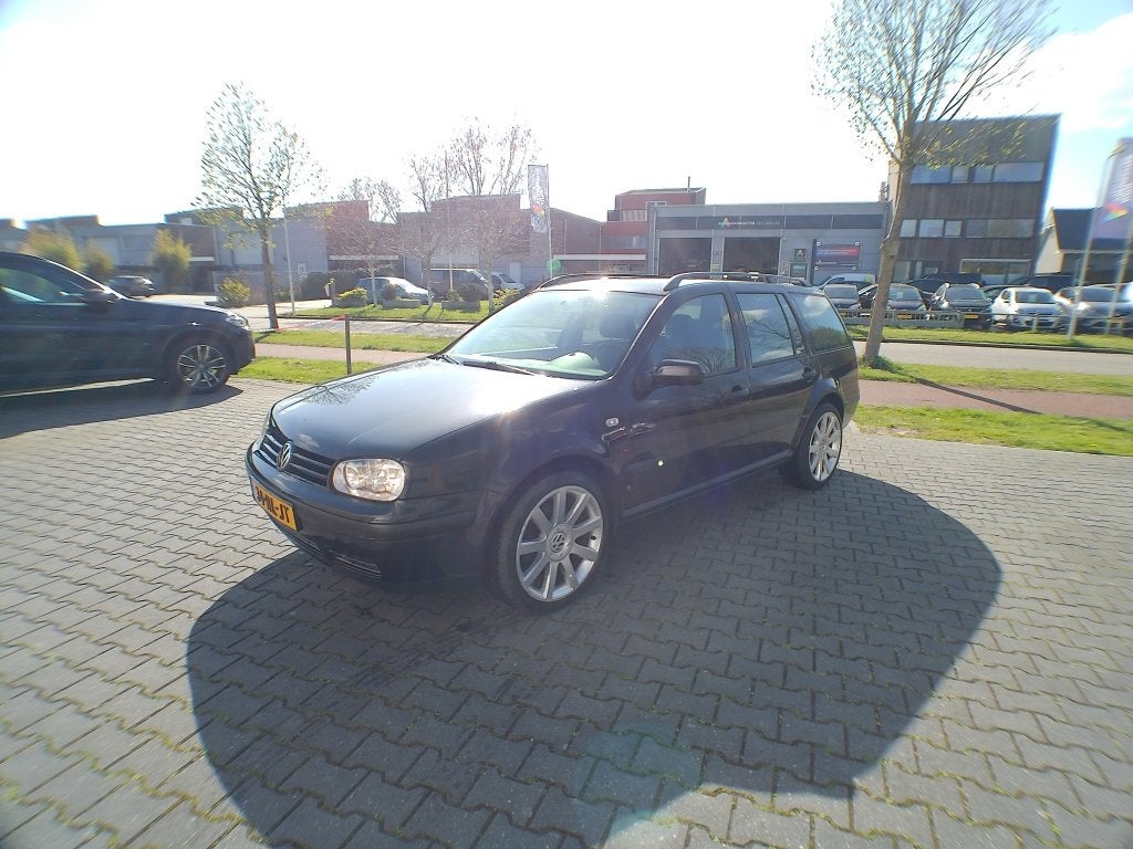 Volkswagen Golf Variant 1.6-16V Trendline (bj 2001), Auto's, Stof, Gebruikt, Zwart, 4 cilinders