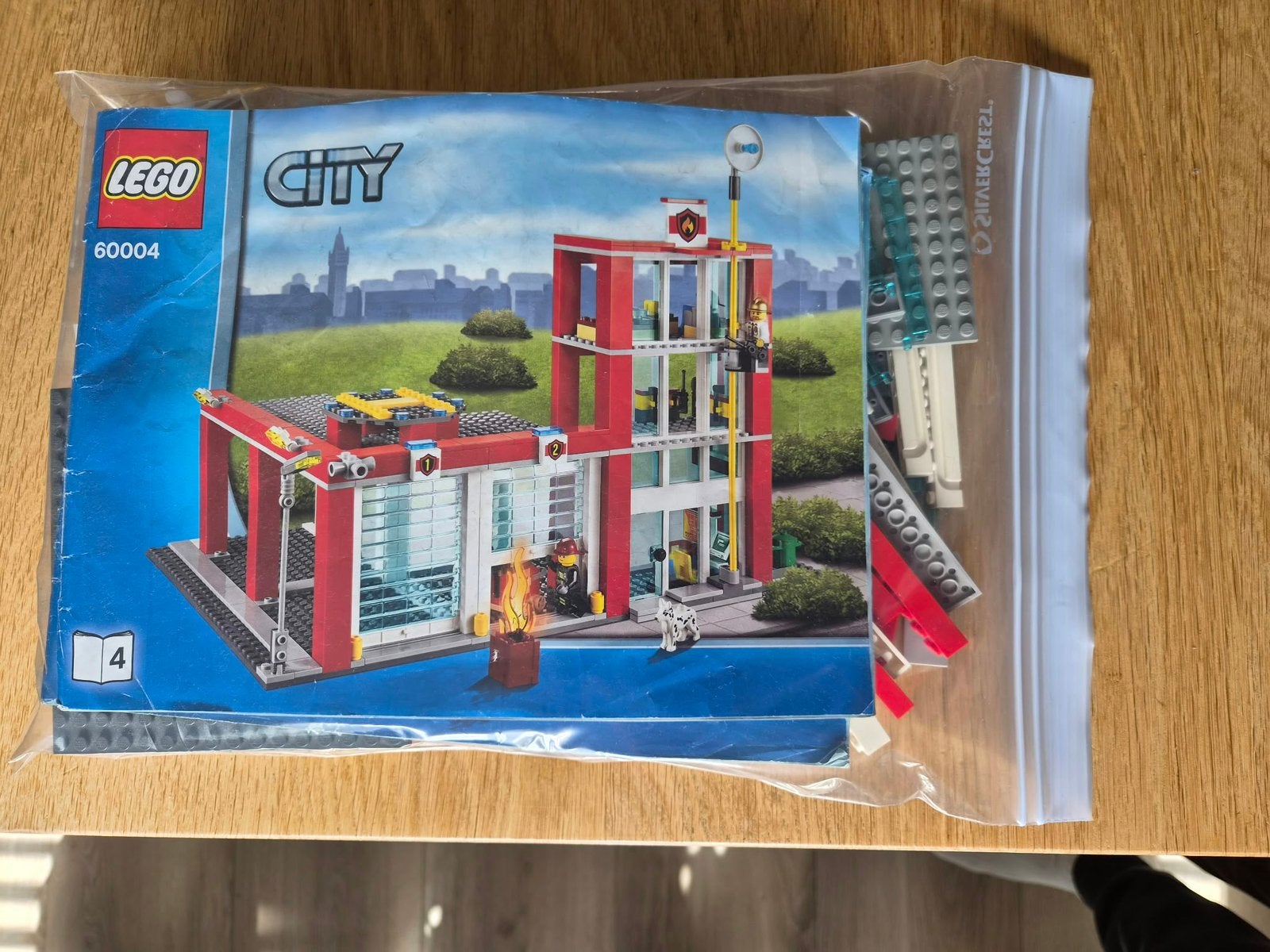 Lego city fire station, City, Lego, Ophalen of Verzenden, Zo goed als nieuw