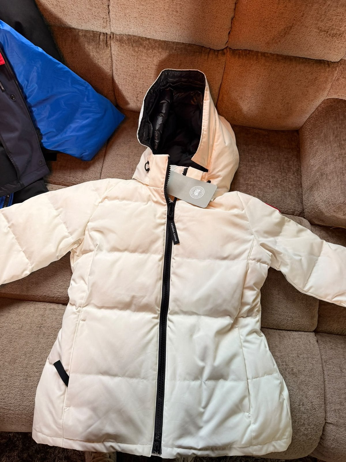 Originele Canada Goose Damesjas, Kleding | Dames, Ophalen, Nieuw, Maat 42/44 (L), Wit