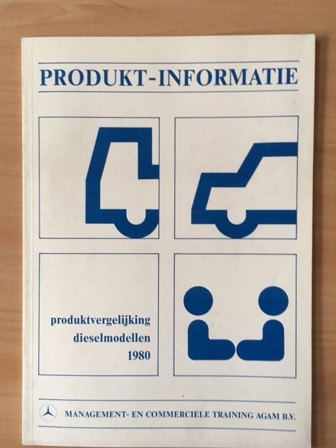 Mercedes-Benz Produkt-Informatie Dieselmodellen 1980, Gelezen, MANAGEMENT- EN COMMERCIELE TRAINING AGAM B.V., Mercedes, Ophalen of Verzenden