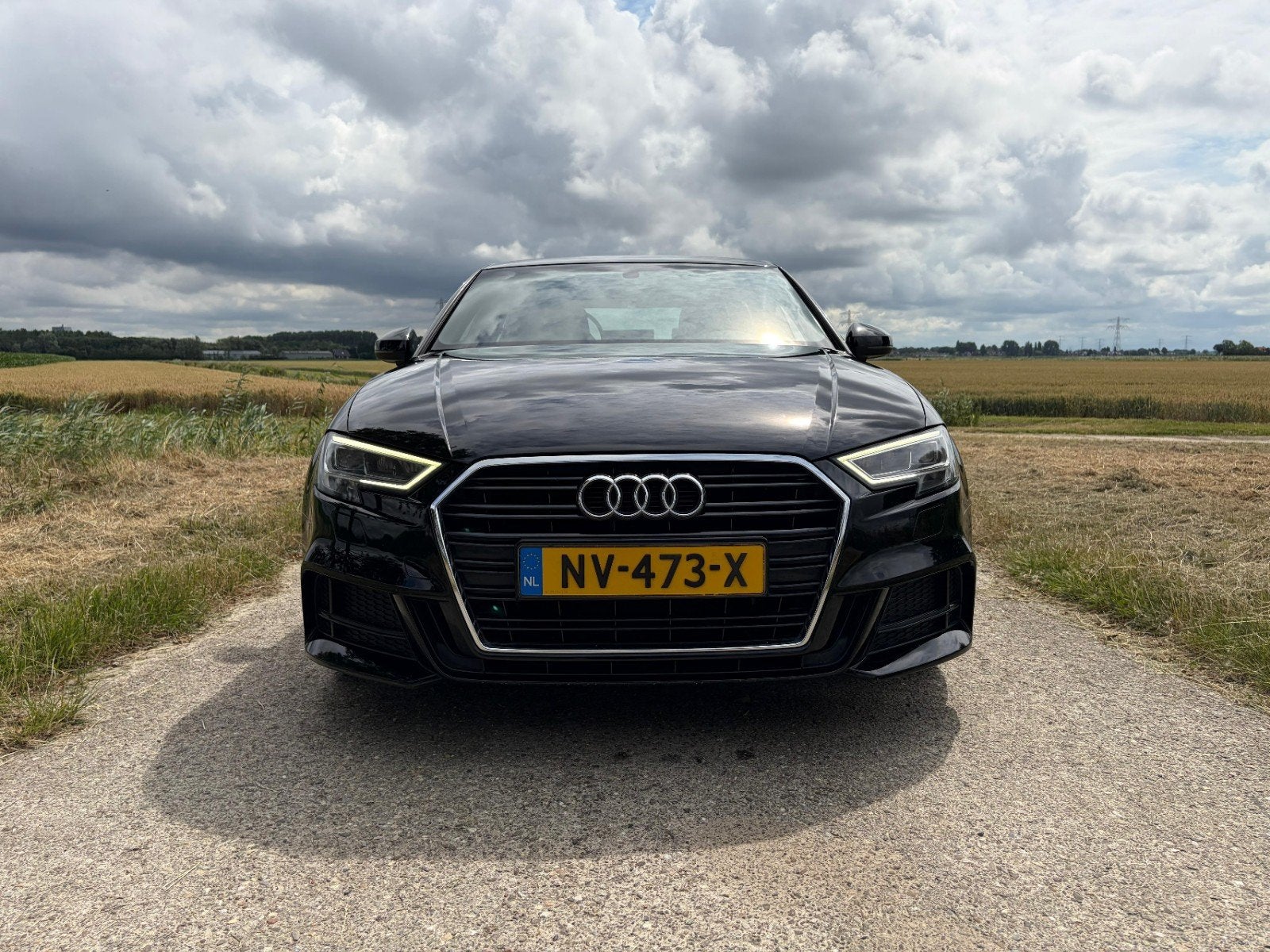 Audi A3 1.0 Tfsi 116pk 2017 Zwart, Voorwielaandrijving, 1160 kg, Stof, Zwart