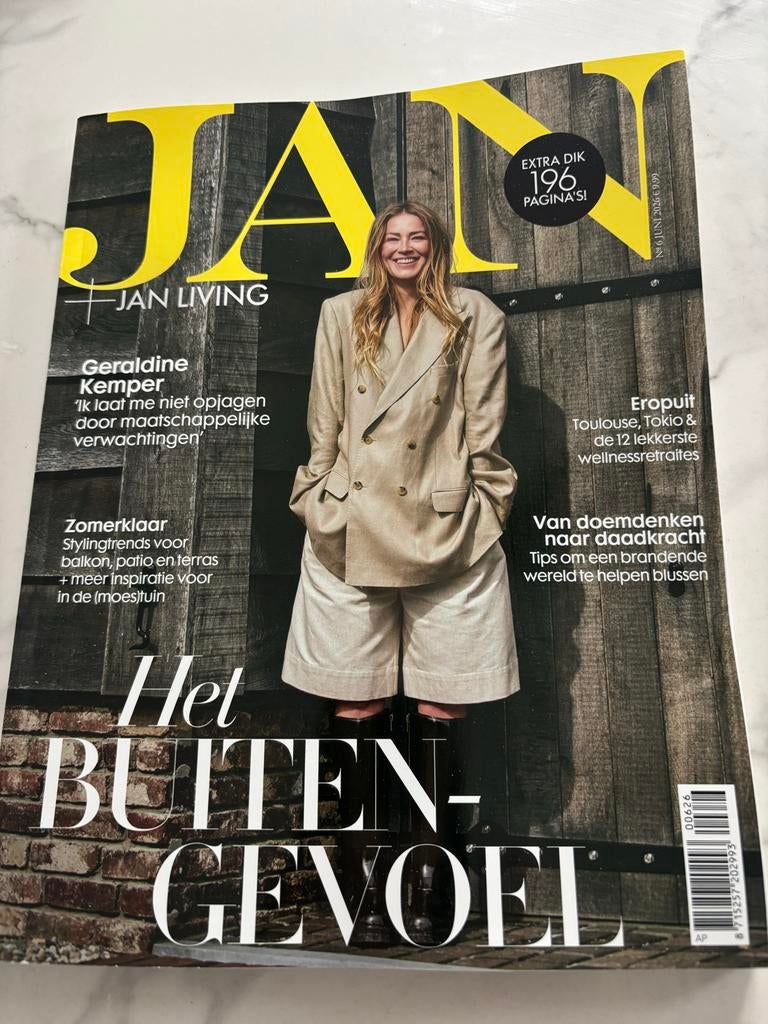 JAN Living Magazine - Juni 2026 - Het Buitengevoel, Ophalen of Verzenden, Nieuw, Damesbladen