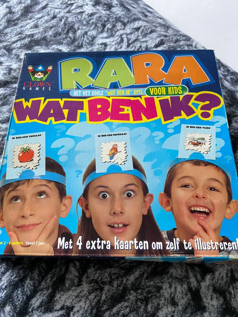 Rara wat ben ik ?, Ophalen, Zo goed als nieuw