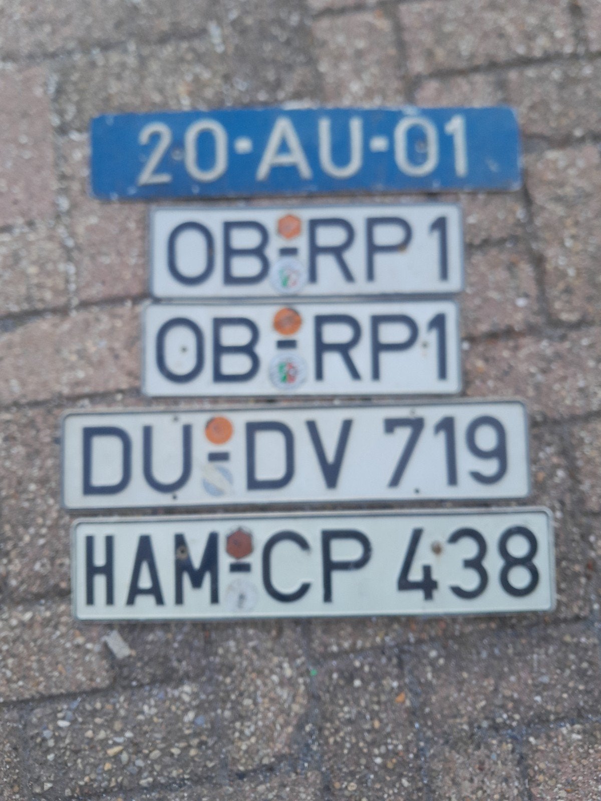 Diverse kentekenplaten - verzameling, Ophalen of Verzenden, Gebruikt