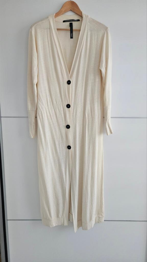10DAYS lange vest - Zo goed als nieuw, Maat 38/40 (M), 10DAYS, Beige, Ophalen of Verzenden