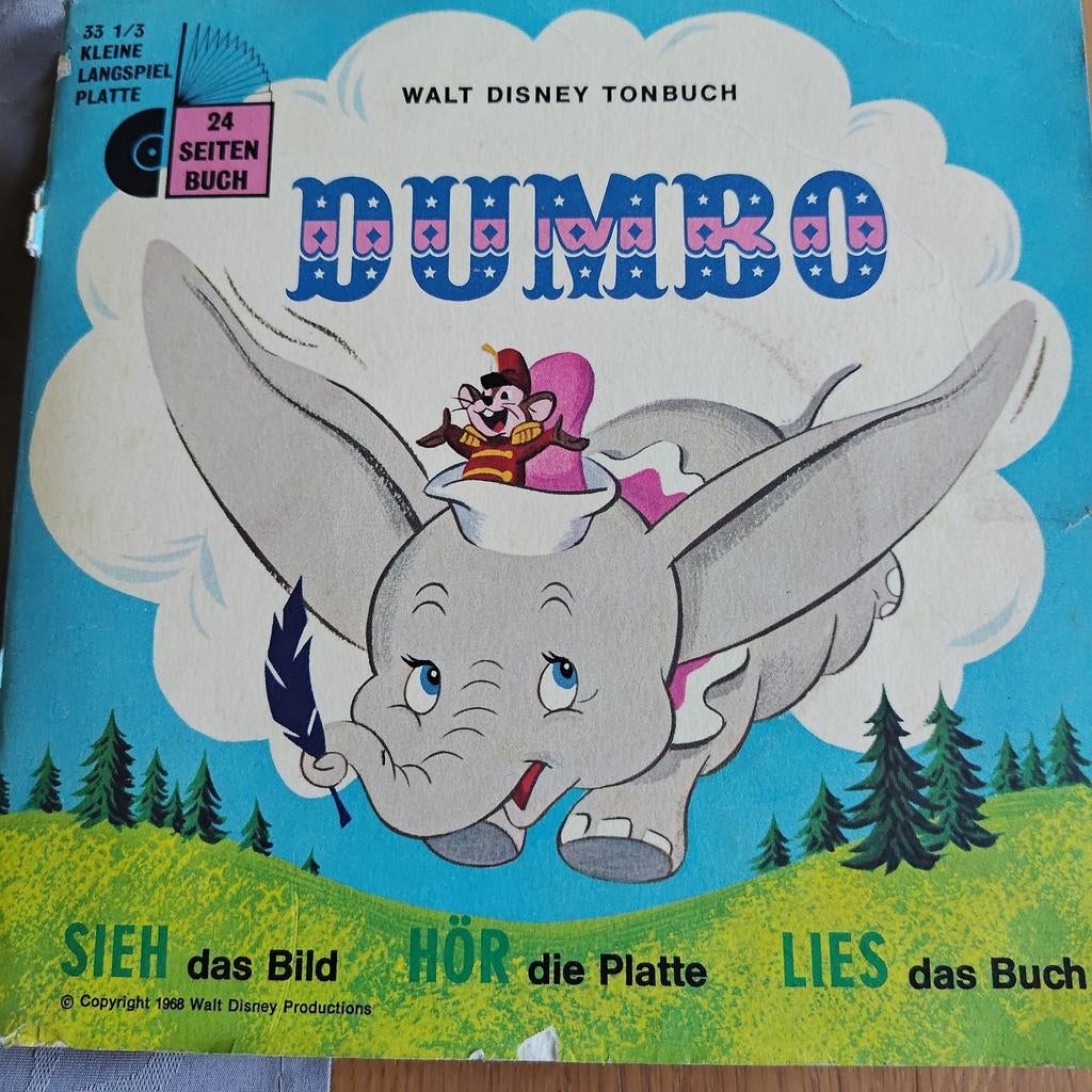 Walt Disney Tonbuch Dumbo - Boek met plaat, Ophalen of Verzenden