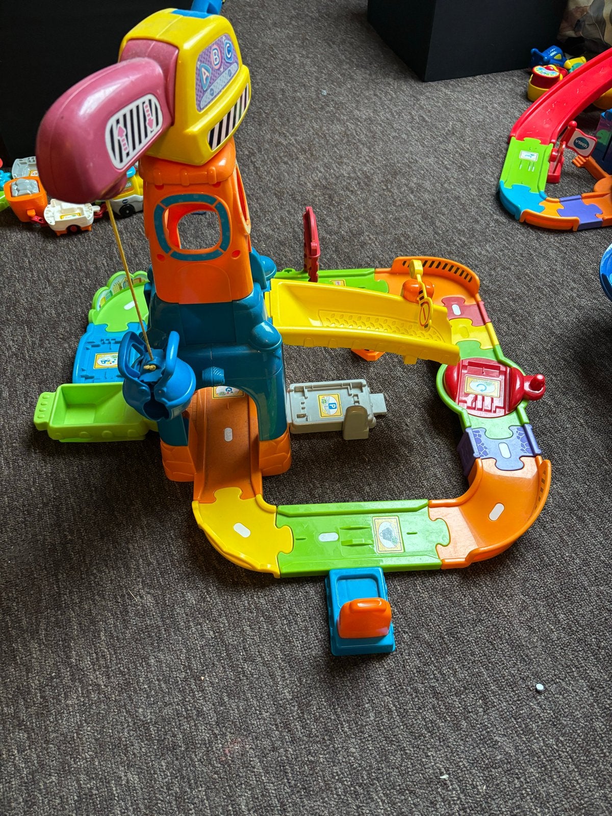 VTech Toet Toet Auto's Bouwplaats Speelset, Ophalen of Verzenden, Gebruikt