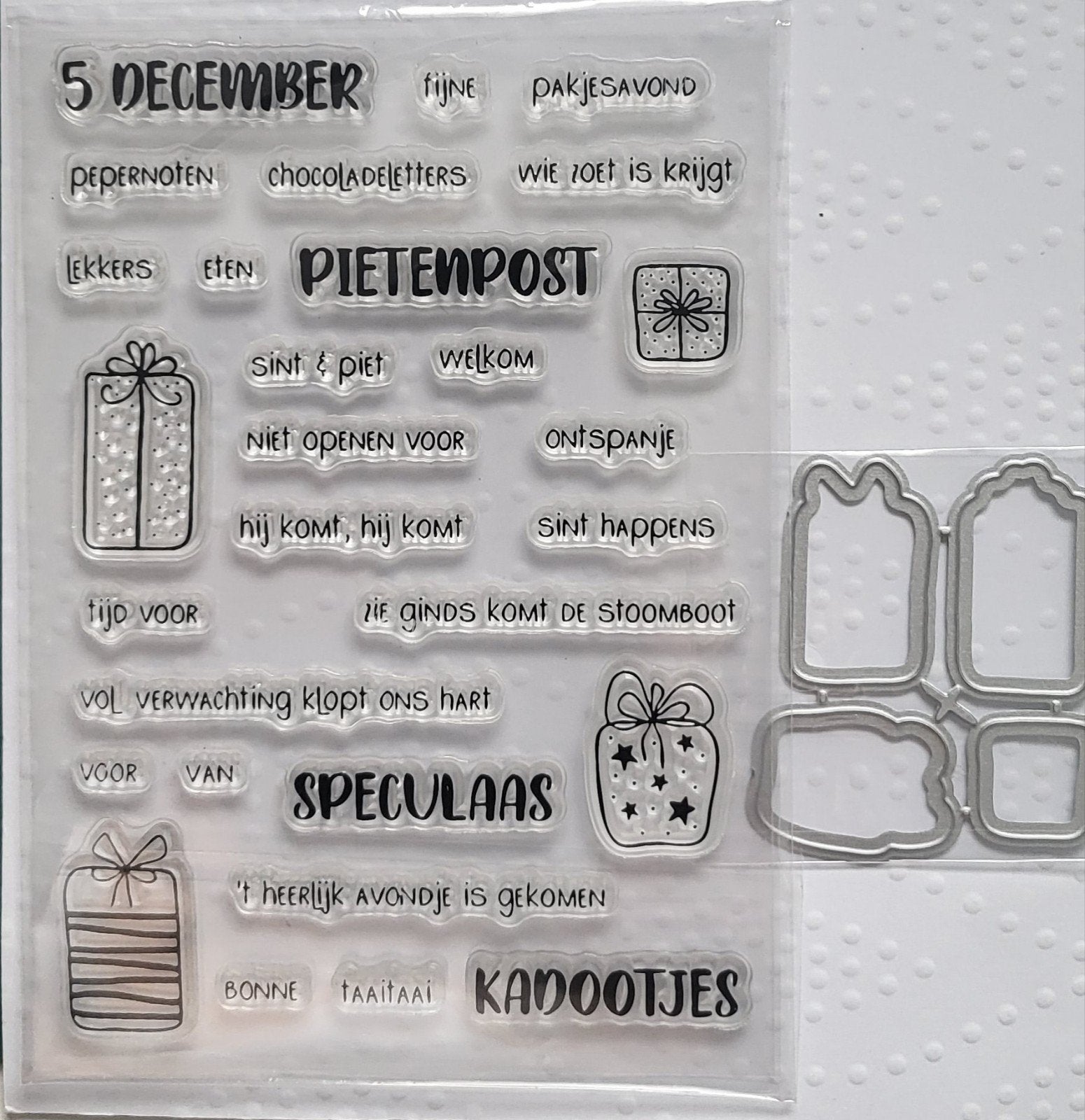 Nieuw Stempels  Sinterklaas, Ophalen of Verzenden, Nieuw, Overige thema's