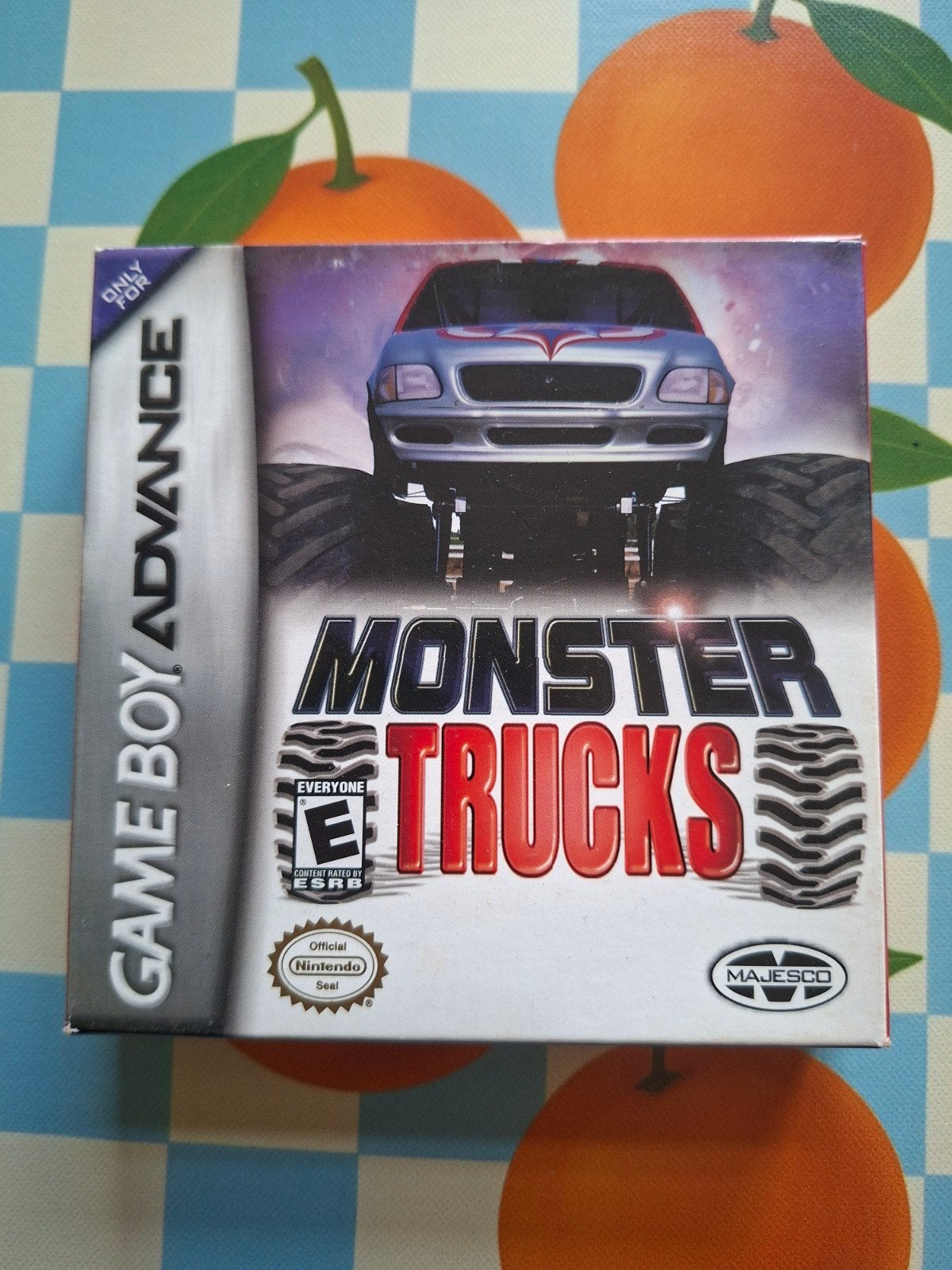Monster Trucks Game Boy Advance (GBA), Spelcomputers en Games, Games | Nintendo Game Boy, 1 speler, Racen en Vliegen, Ophalen of Verzenden