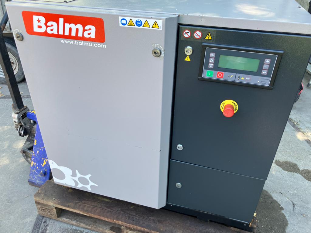BALMA MODULO 15 schroefcompressor NIEUWSTAAT, Doe-het-zelf en Verbouw, Compressors, 100 liter of meer, Ophalen of Verzenden, Zo goed als nieuw