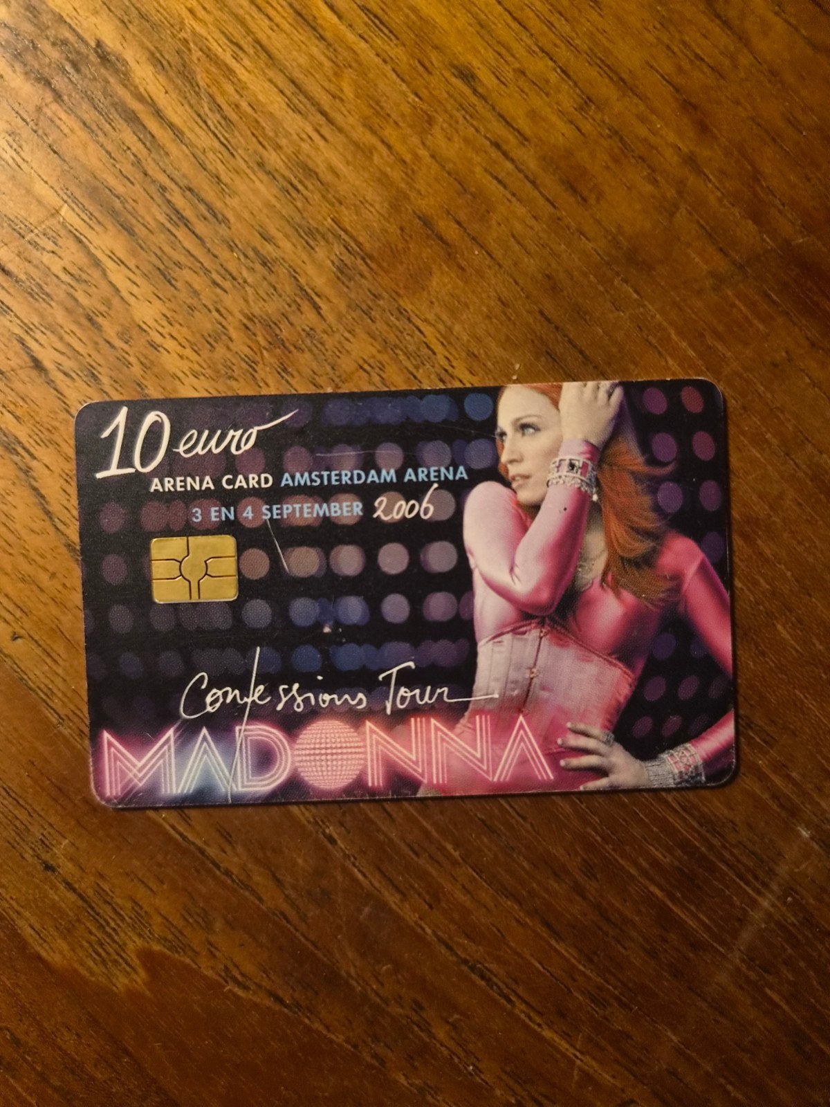 madonna vonfession tour, Eén persoon