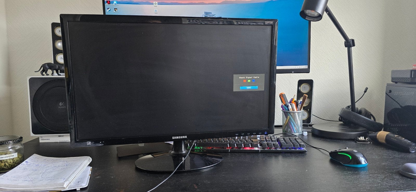 Samsung S24D340 24 inch monitor, Computers en Software, Ophalen, Full HD, Zo goed als nieuw, Samsung