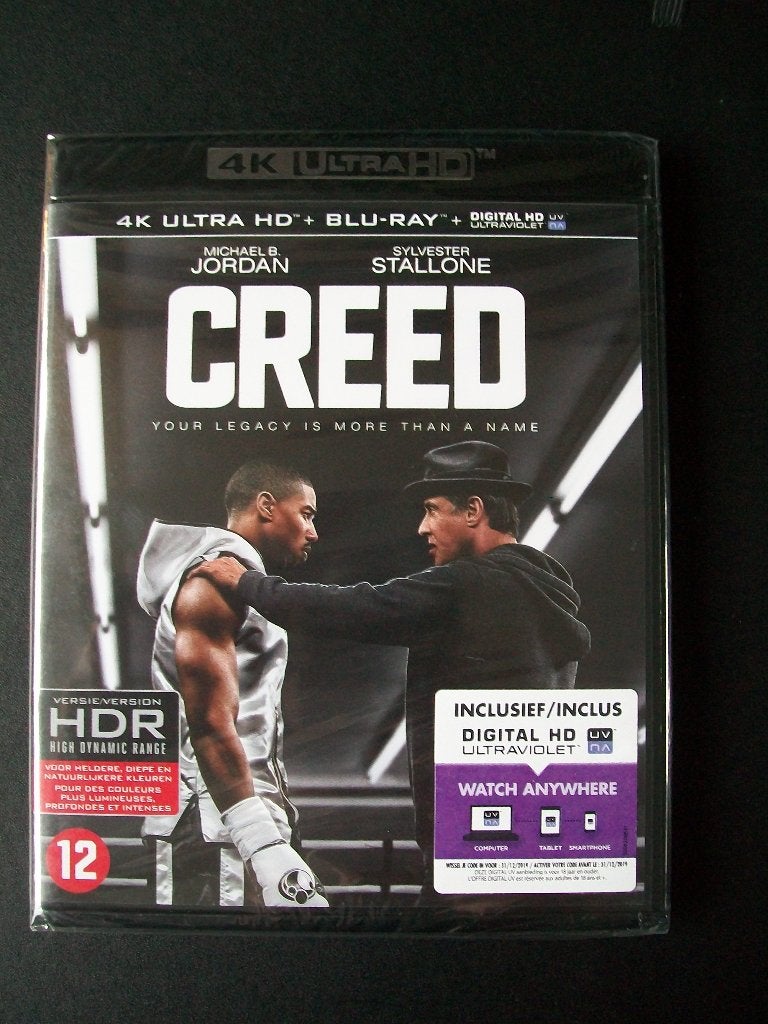 Blu-ray 4K Ultra HD CREED (2015) nieuw in seal, Cd's en Dvd's, Verzenden, Nederlands, Film, Nieuw in verpakking
