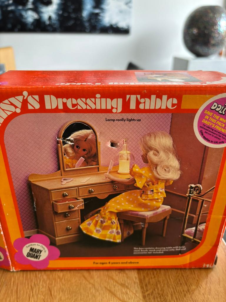Te koop dressing table Daisy poppen Mary Quant, Ophalen of Verzenden, Gebruikt, Accessoires