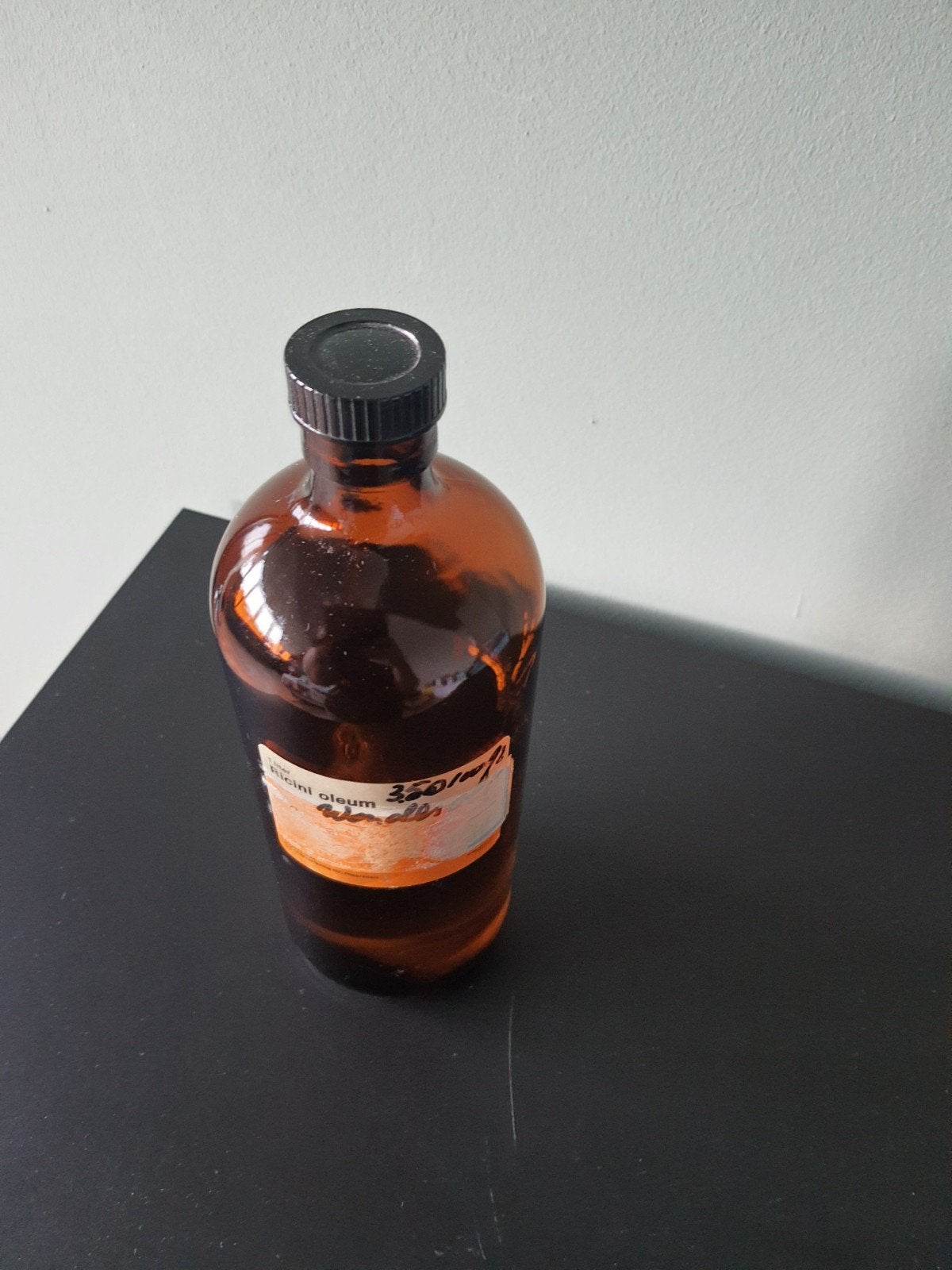 oude apothekers fles 26cm hoog, Ophalen