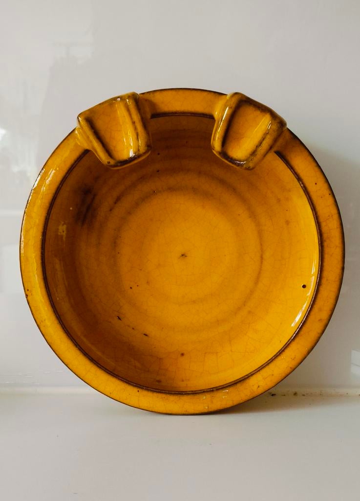 Vintage Deense 'Fat Lava "Catch all" schaal asbak, Ophalen of Verzenden