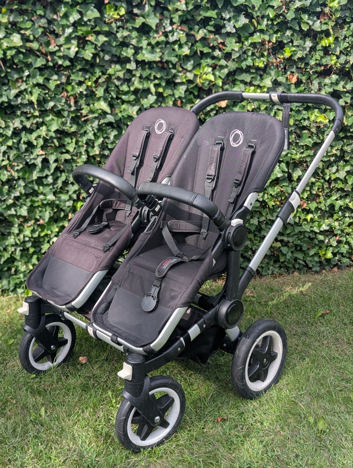 Bugaboo Donkey Duo compleet met accessoires, Ophalen, Gebruikt, Duowagen, Bugaboo