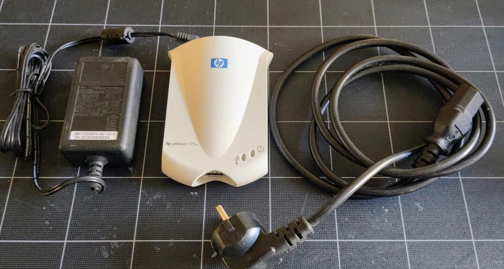 HP printer-server 175x - USB printer aan netwerk (bieden), Ophalen of Verzenden, Gebruikt