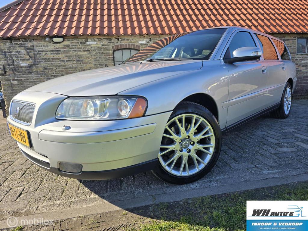 Volvo V70 2.0T Edition Sport | Xenon | Leer | Mooi, Auto's, Voorwielaandrijving, 1984 cc, 179 pk, Handgeschakeld