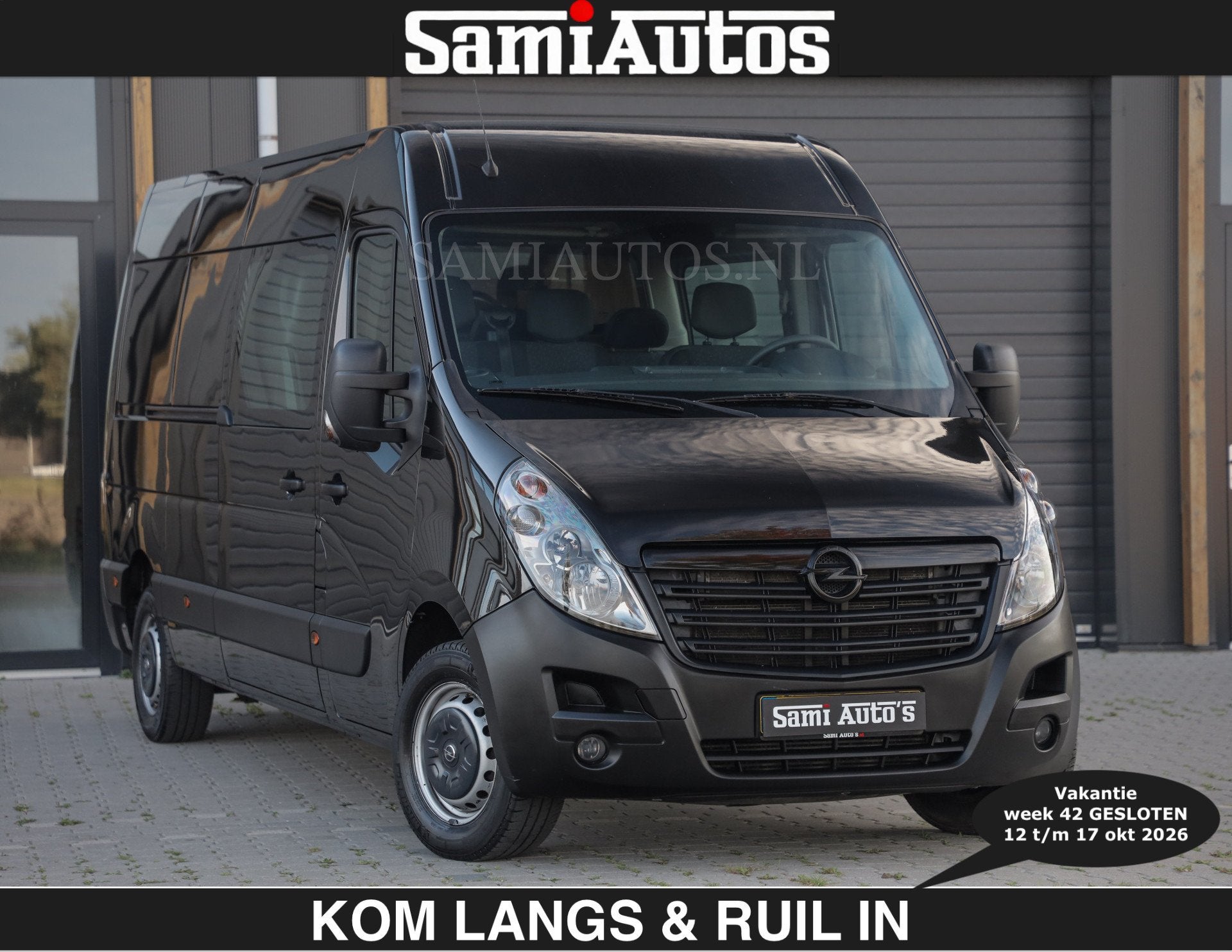 Opel Movano 6 PERSOONS | L3H2 |2.3 146PK | €16950,- excl |, Voorwielaandrijving, 145 pk, Stof, Gebruikt