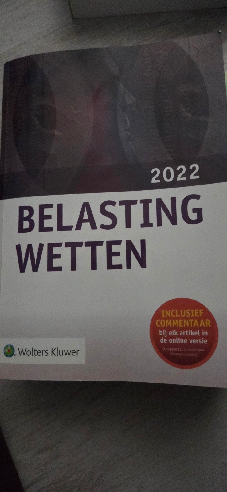 Belastingwetten 2022 - Wolters Kluwer, Zo goed als nieuw, Wolters Kluwer, Gamma, HBO
