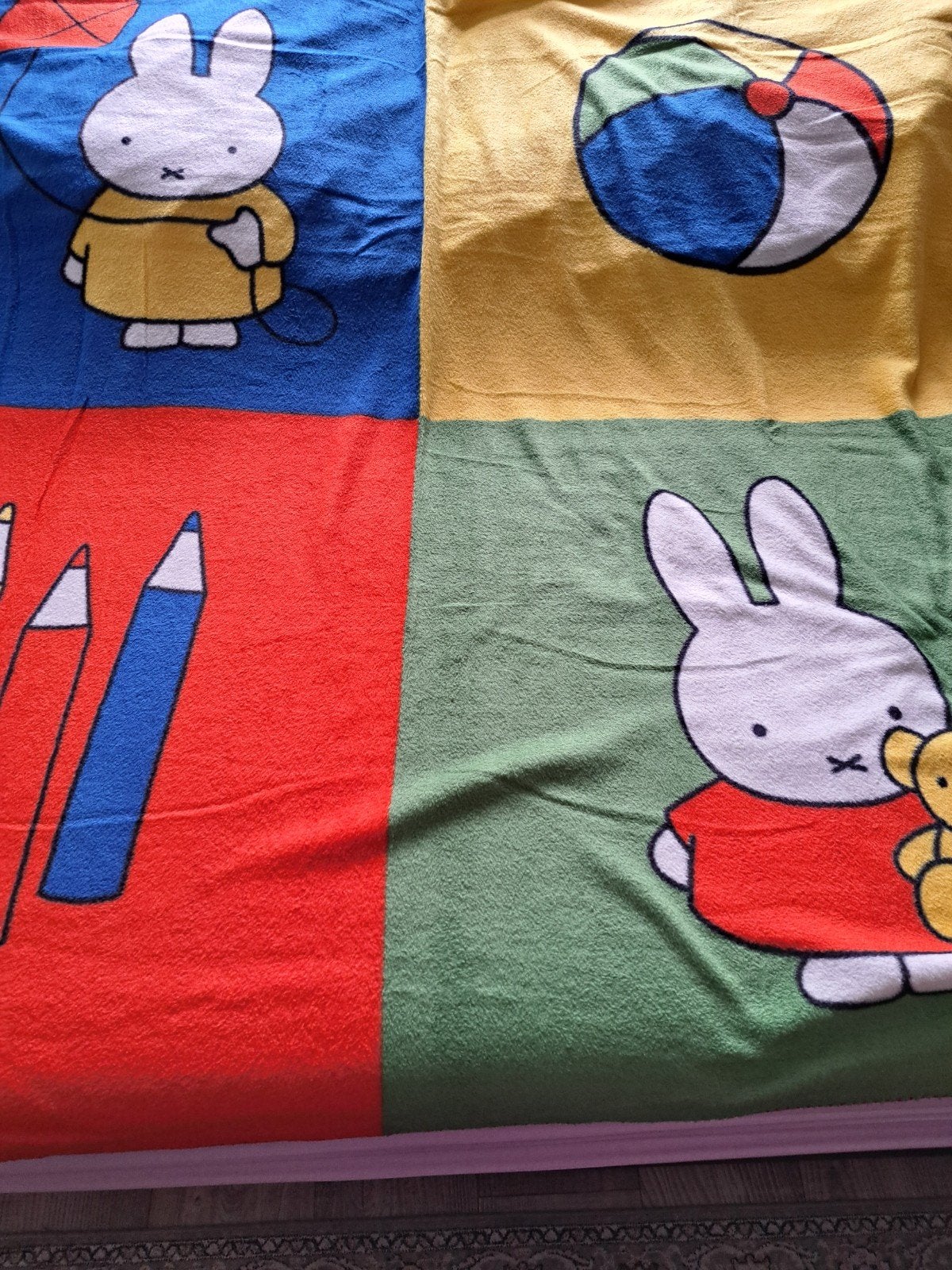 Nijntje deken/plaid, nieuwstaat 150x140cm, Kinderen en Baby's, Kinderkamer | Beddengoed, Overige kleuren, Jongetje of Meisje, Ophalen of Verzenden