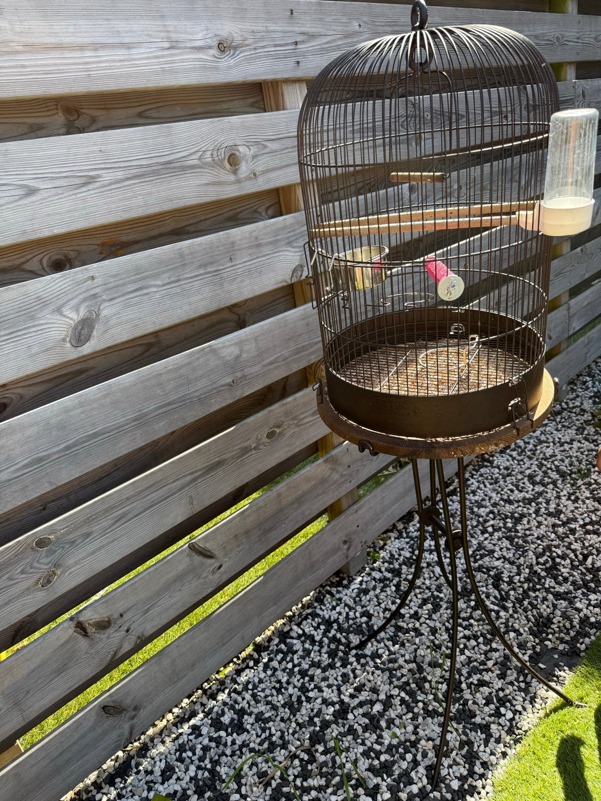 vogelkooi, Ophalen of Verzenden, Zo goed als nieuw, Metaal, Vogelkooi