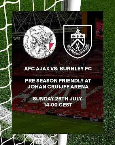Ajax-Burnley F-Side, Eén persoon, Juli