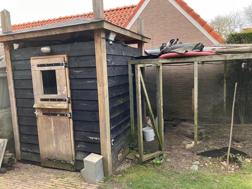Opslag schuur, tuinhuis, speelhuis, Tuin en Terras, Tuinhuizen, Gebruikt, Schuur, Minder dan 200 cm, 1 raam