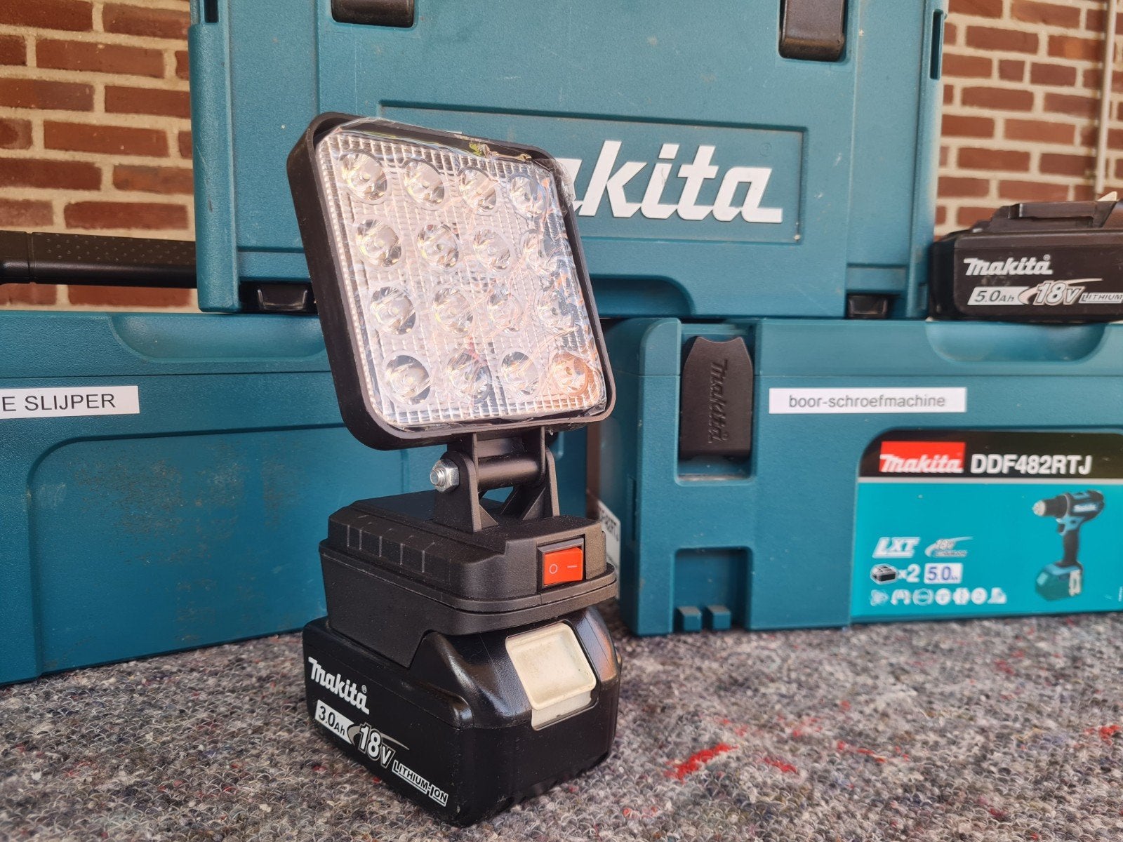 Super lamp voor op uw Makita accu, Ophalen of Verzenden, Accu