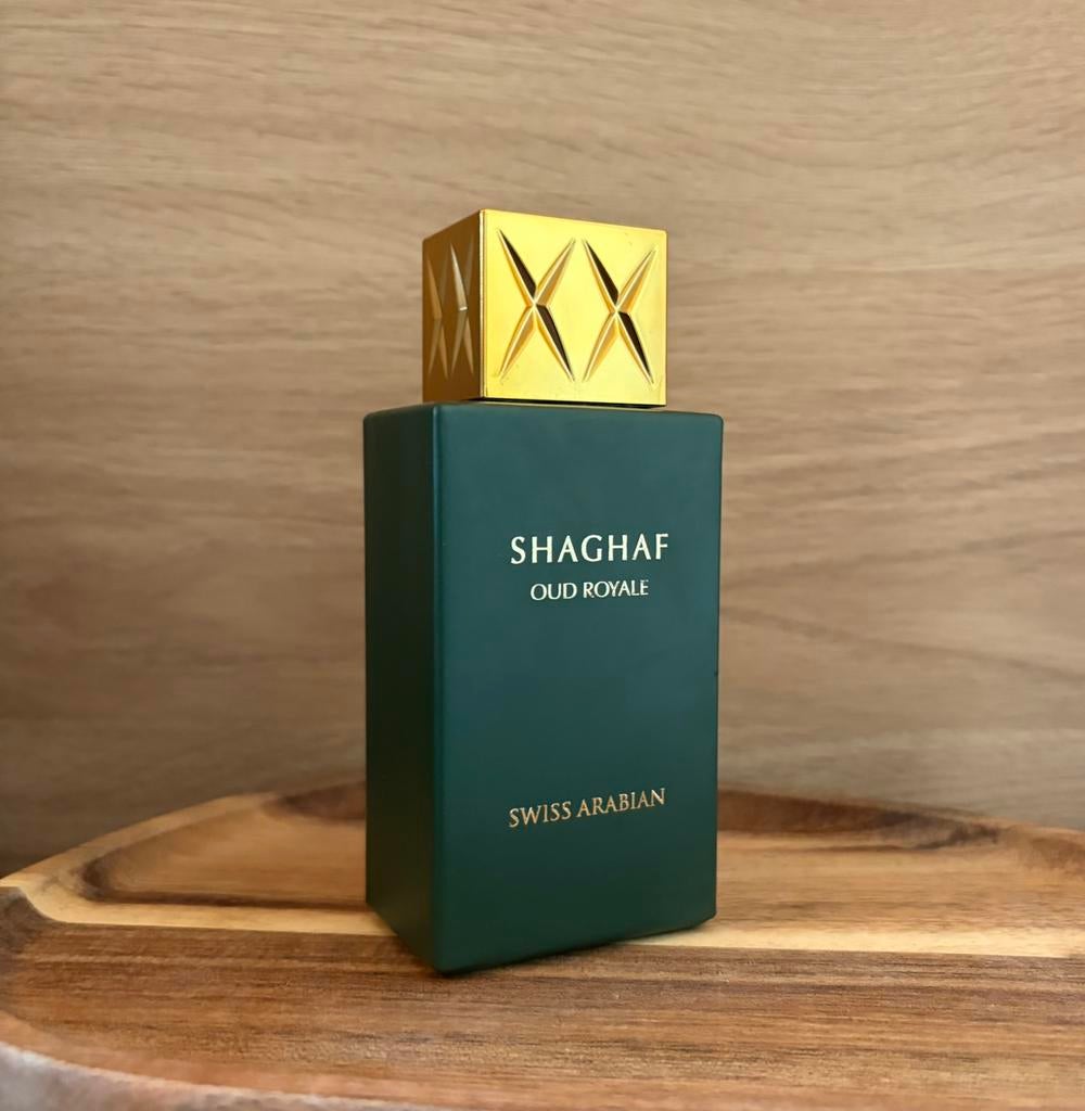Swiss Arabian - Shaghaf Oud Royale 75ml, Sieraden, Tassen en Uiterlijk, Uiterlijk | Parfum, Verzenden, Zo goed als nieuw