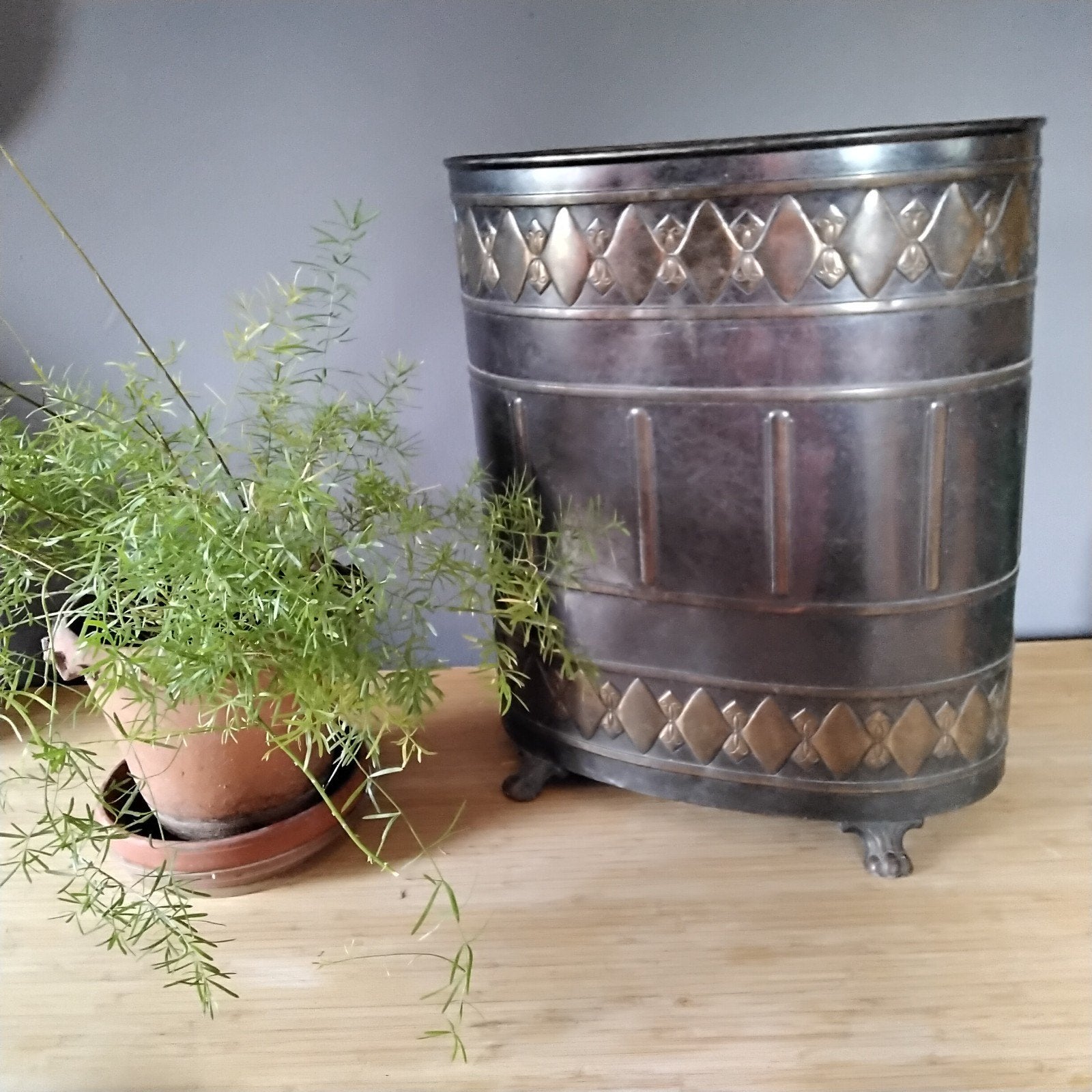 ORIGINELE ART DECO PARAPLUBAK, Antiek en Kunst, Ophalen