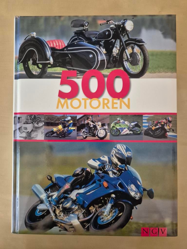 500 Motoren boek, Ophalen of Verzenden, Zo goed als nieuw, Algemeen