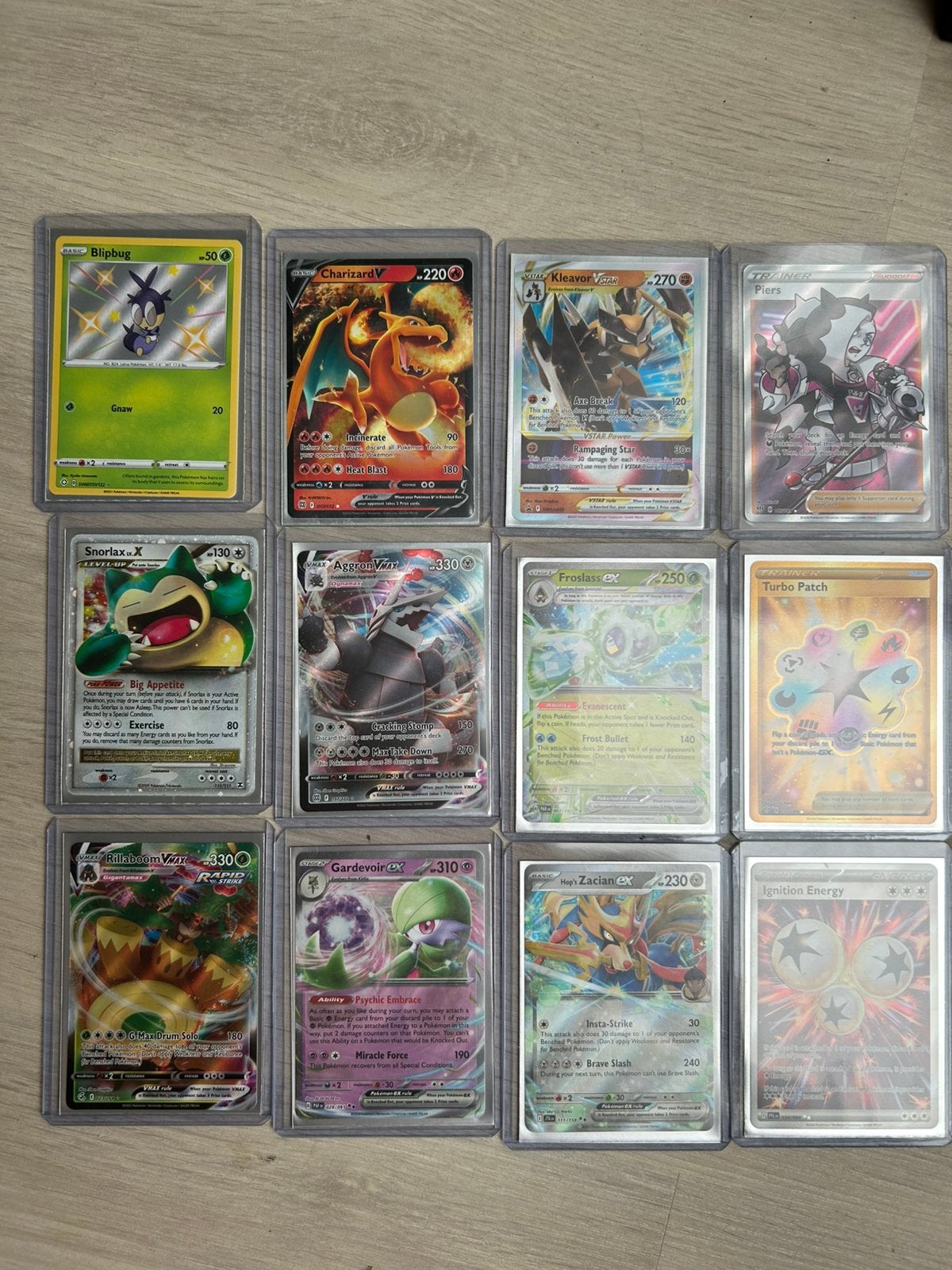 Pokémon EX, VMAX, VSTAR & Shiny Holo Mix, Ophalen of Verzenden, Zo goed als nieuw, Meerdere kaarten, Foil