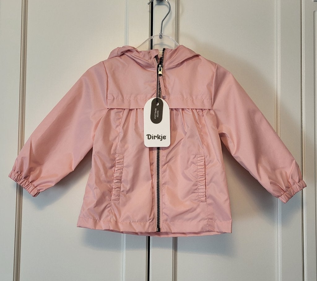 Nieuw! Dirkje zomerjas, roze, waterafstotend, maat 80, Kinderen en Baby's, Babykleding | Maat 80, Meisje, Dirkje, Nieuw, Ophalen of Verzenden