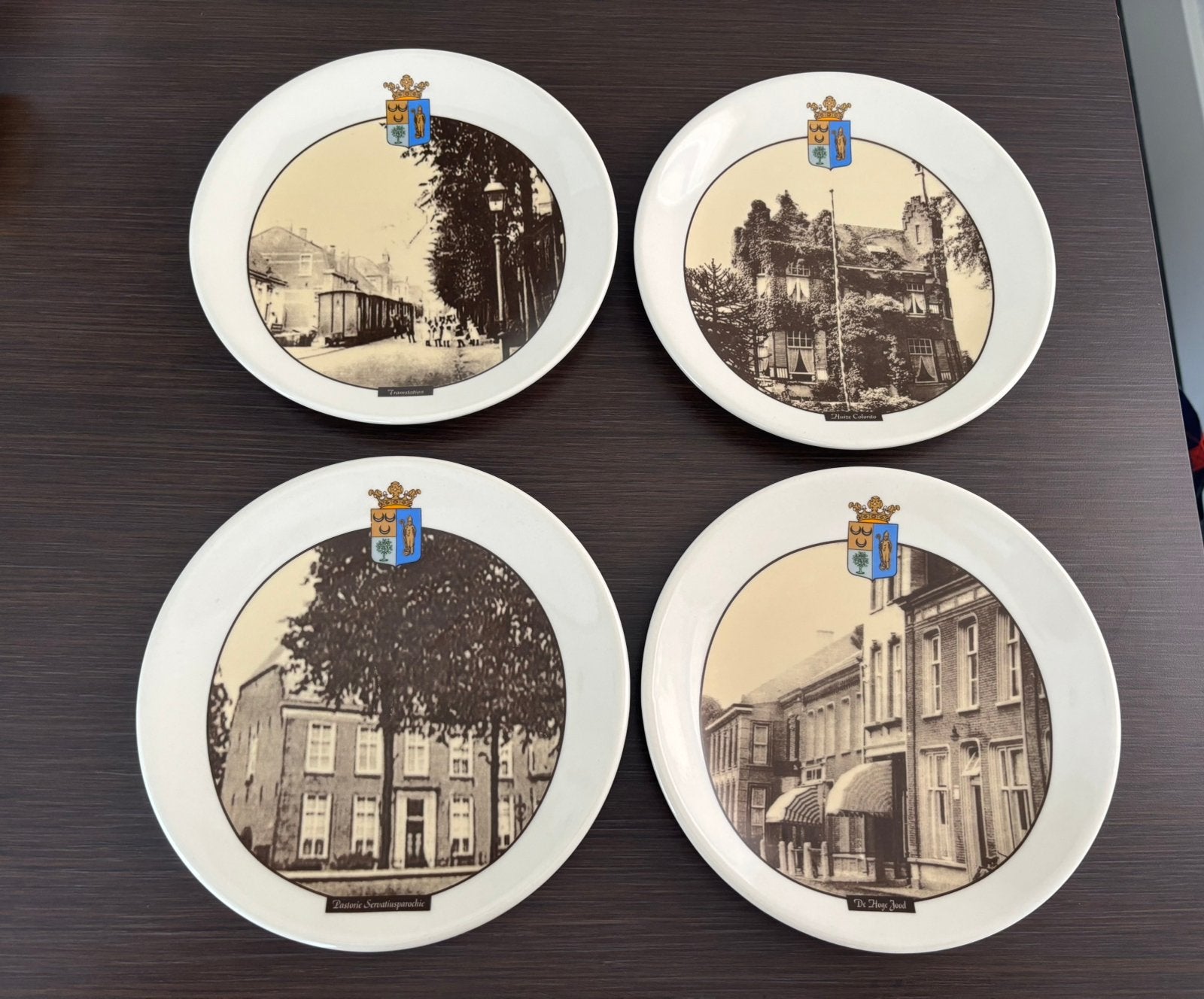 4 Schijndelse borden, Ophalen, Bord(en)